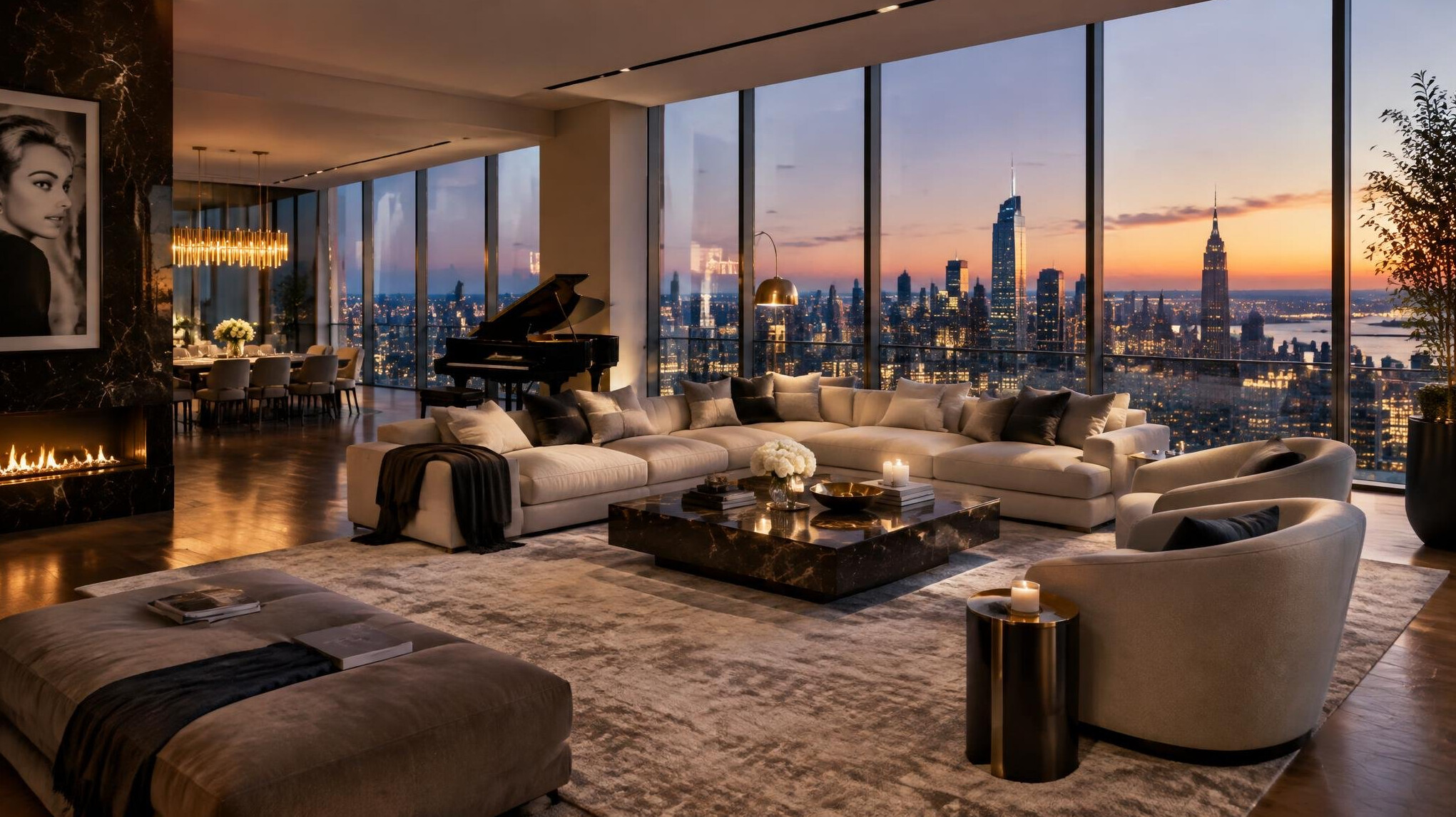 urban celebrity penthouse