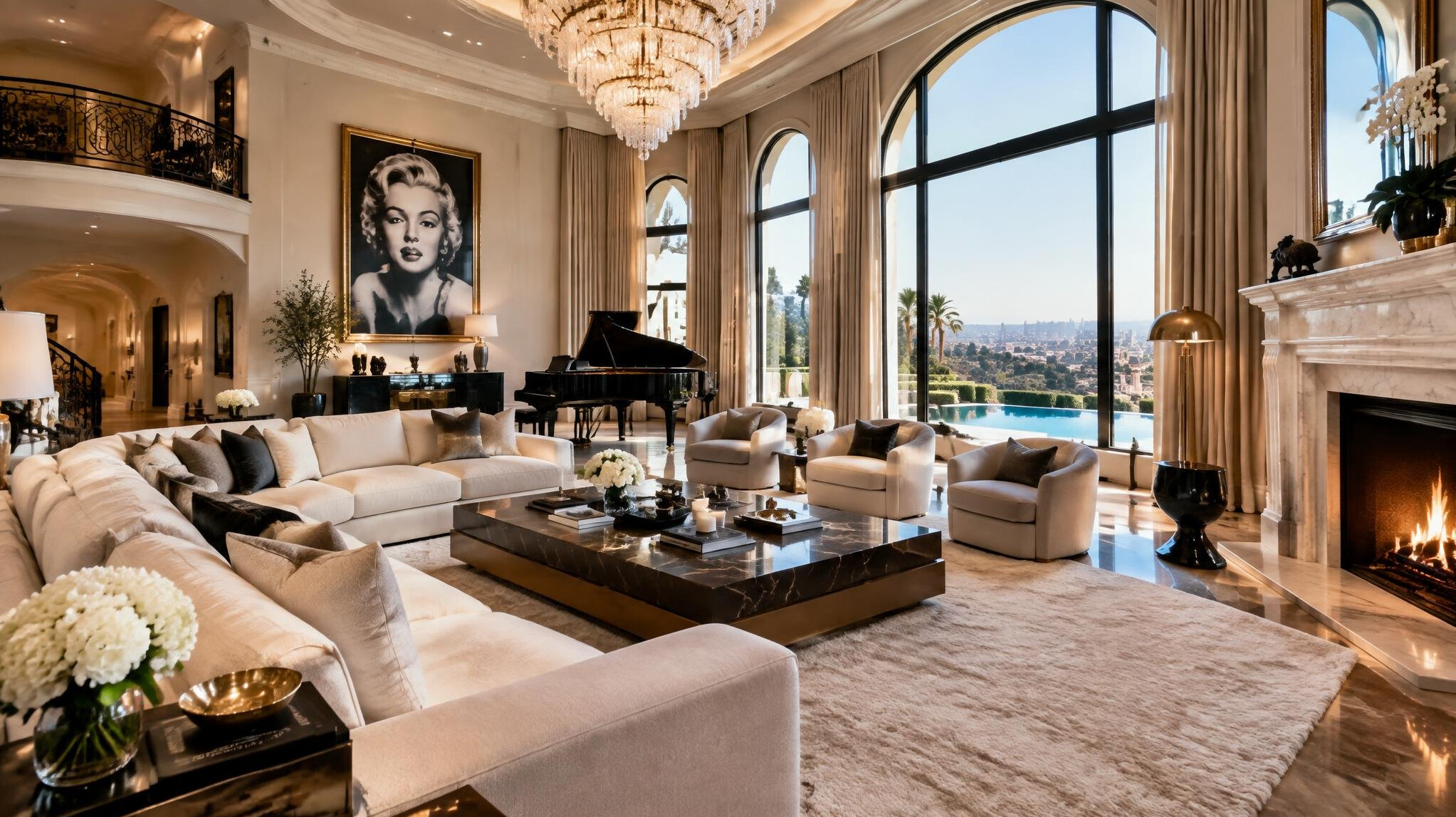 celebrity home interior