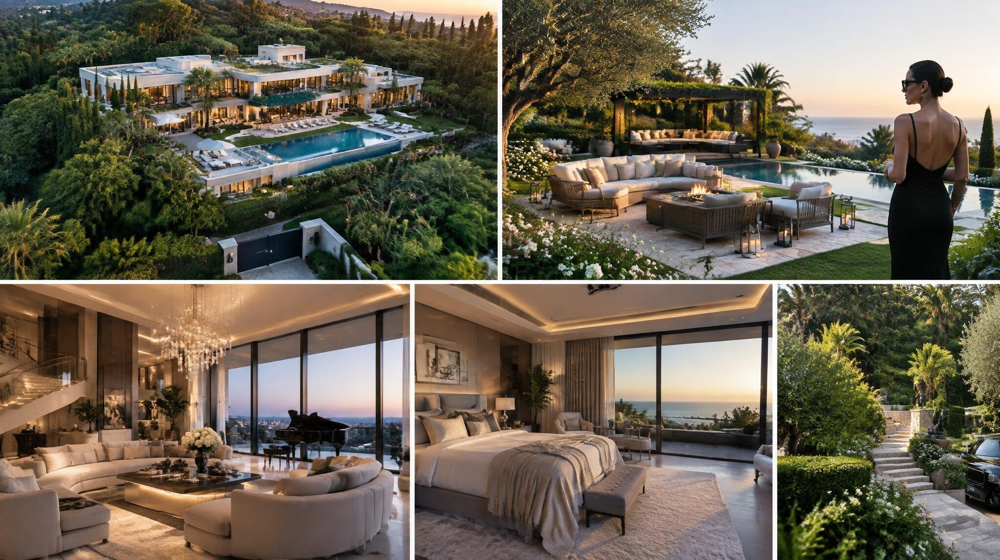hidden luxury celebrity villa
