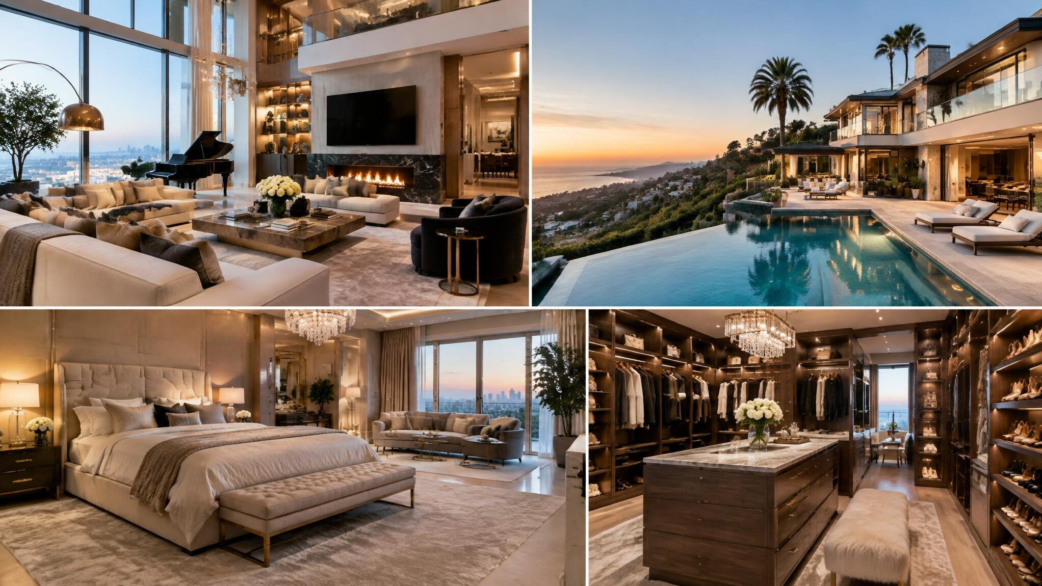 celebrity home interior